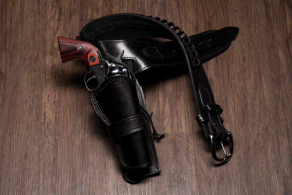 Kirkpatrick Westerner cowboy holster in black