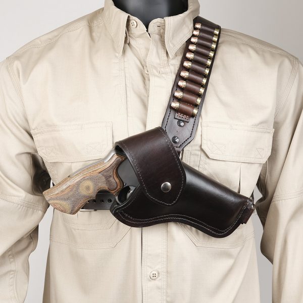 Kirkpatrick Leather customer Shoulder holster with bullet strap